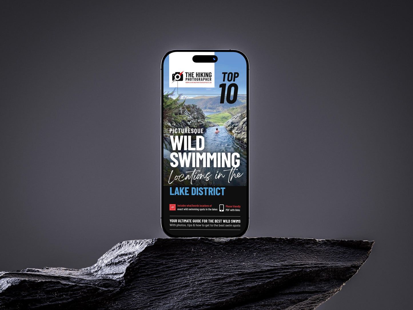 Top 10 Wild Swimming Locations: Lake District - eBook guide