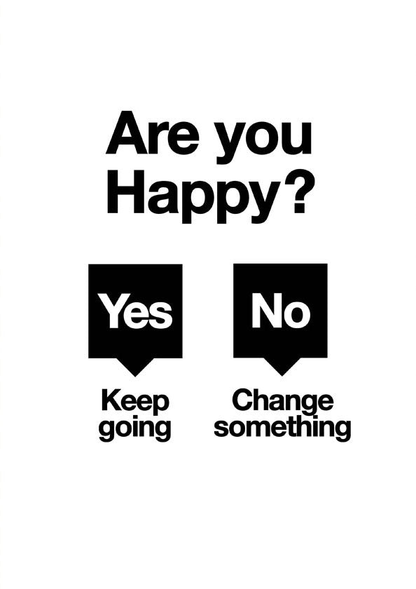 Are you happy?