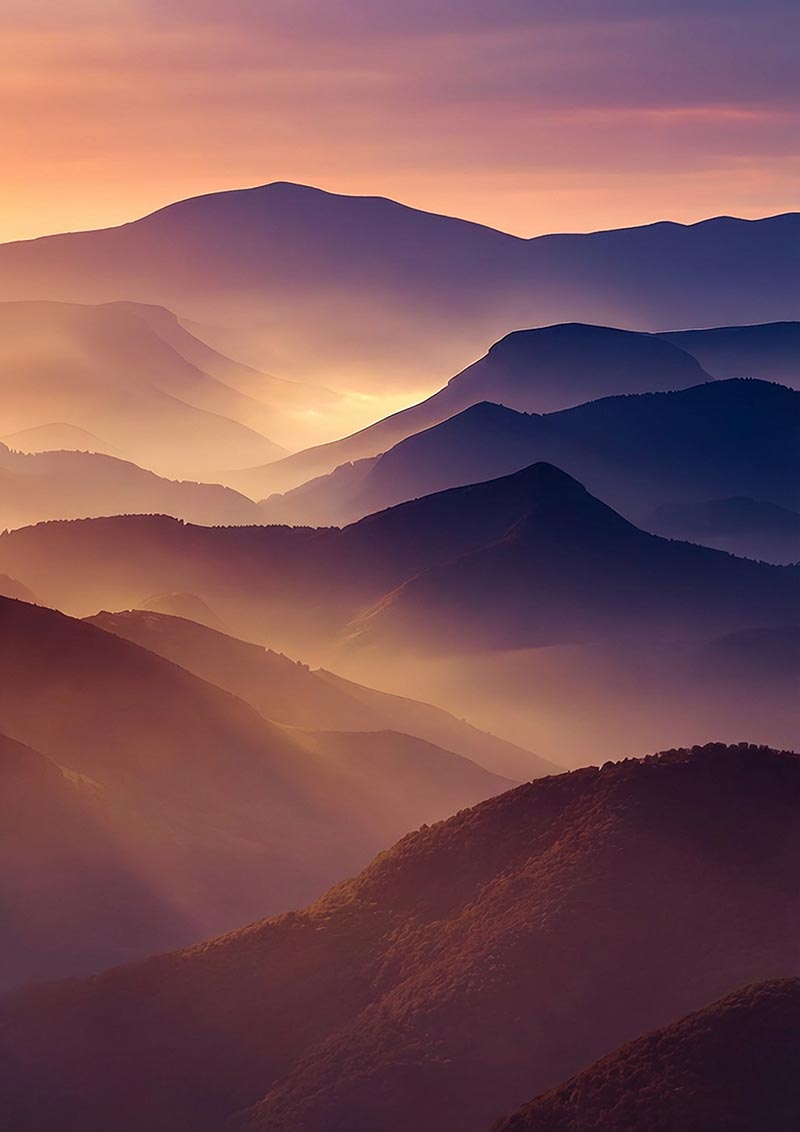 Misty Peaks - Warm Series 1.3