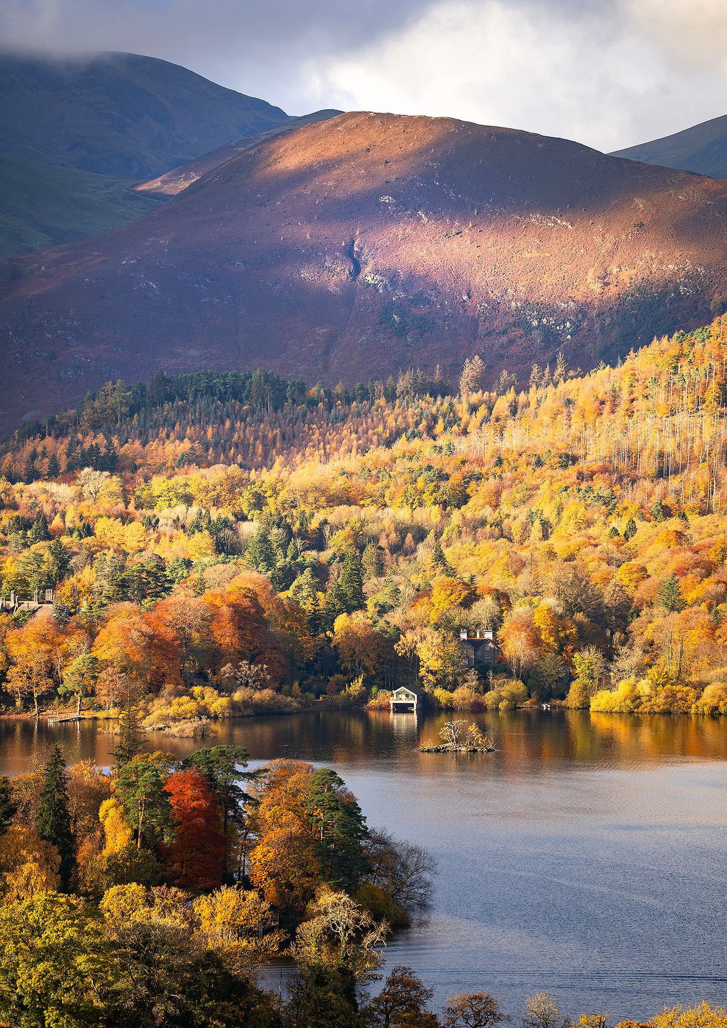 Boathouse on Derwent Water, Lake District