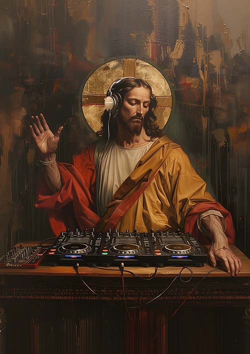 Jesus is a DJ