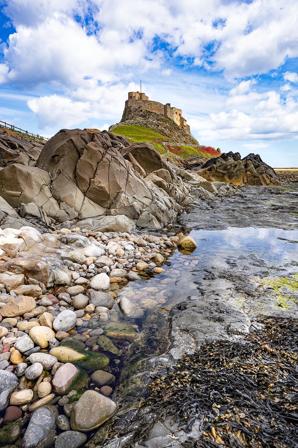 Lindisfarne Castle on Holy Island