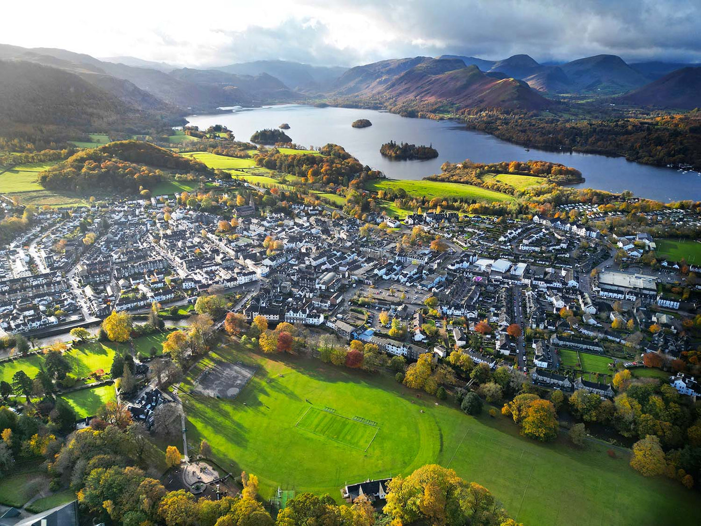 Keswick in the English Lake District