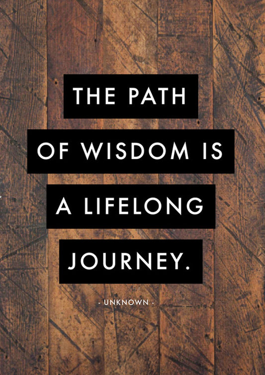 The path of wisdom