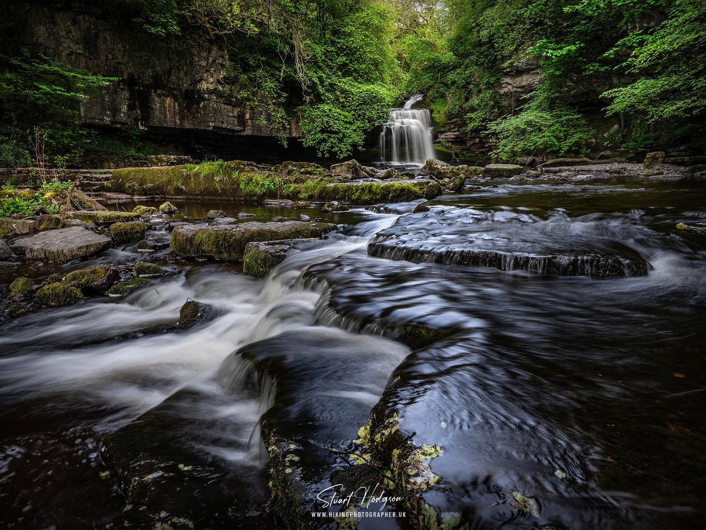 West Burton Waterfall in the Yorkshire Dales